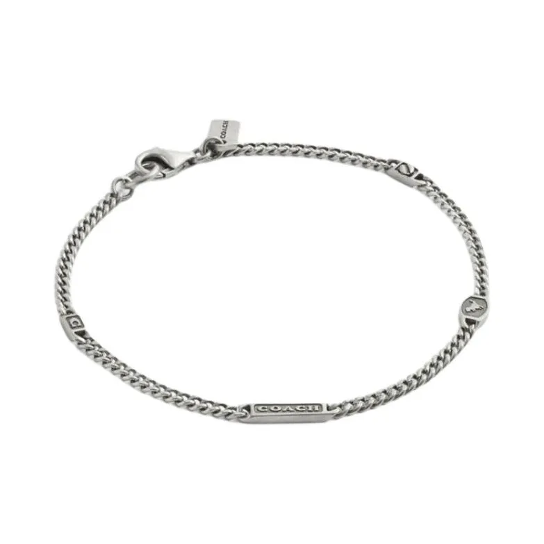 COACH Sterling Silver Bracelets Men's Silver-0