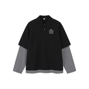 MATCHA STORY College Series Sweatshirt Unisex Black