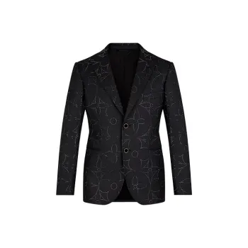 LOUIS VUITTON New Quarterly Products Of LV Business Suits Men Black