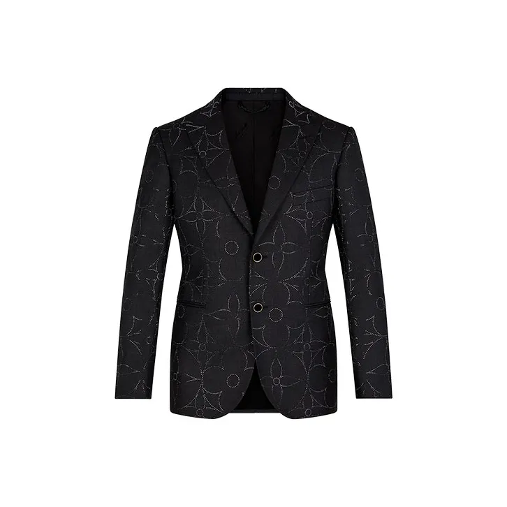 LOUIS VUITTON New Quarterly Products Of LV Business Suits Men Black-0