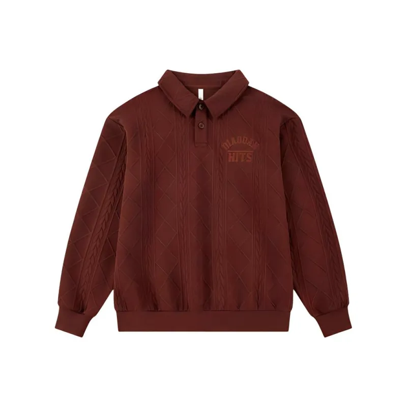 QIAODAN Dry Sweatshirt Men's Yifu Orange-0