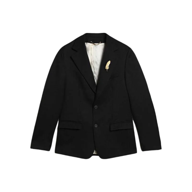 Golden Goose Single-Breasted Buttoned Blazer-0