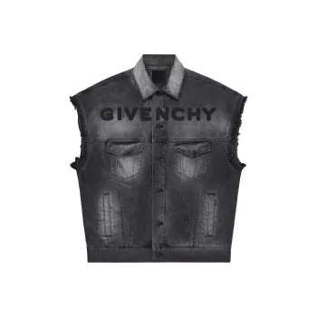 Givenchy Oversized Sleeveless Jacket