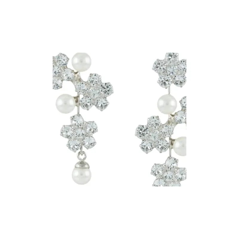 Jennifer Behr Aria Crystal Pearl Earrings-1