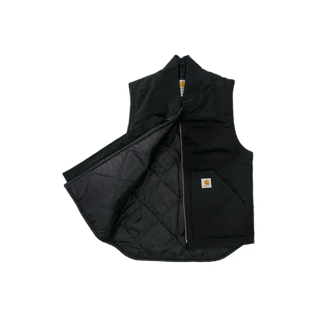 Carhartt V01 FIRM DUCK INSULATED RIB COLLAR VEST RELAXED FIT Men's-2