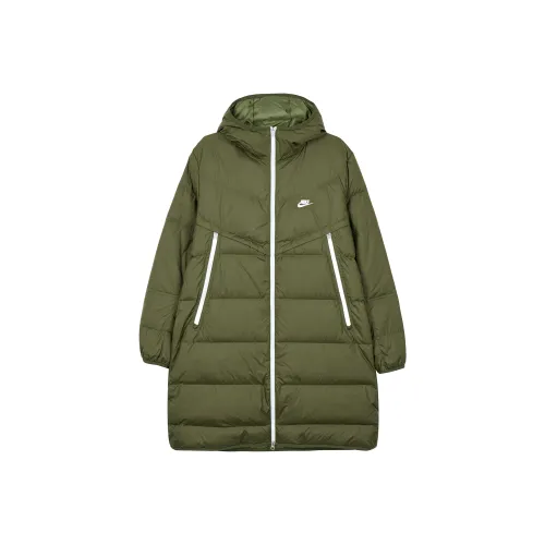 Nike Down Jackets Men Army Green