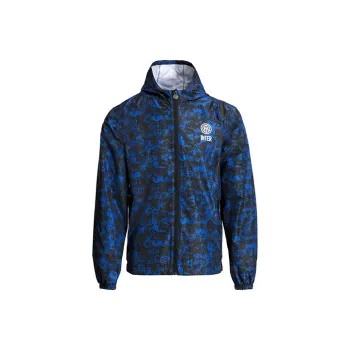 F.C. Internazionale Milano IM ALL OVER PATTERN JACKET Jackets & Coats Men's Black
