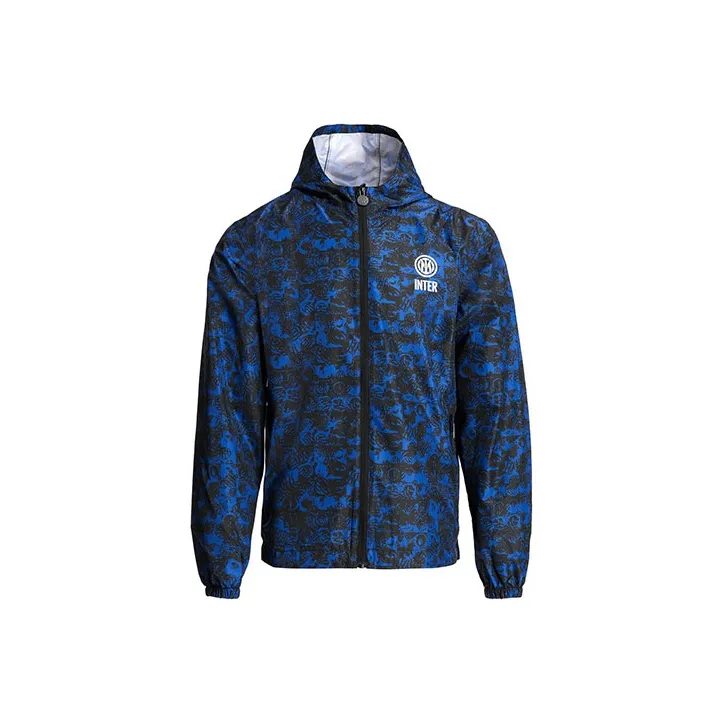 F.C. Internazionale Milano IM ALL OVER PATTERN JACKET Jackets & Coats Men's Black-0