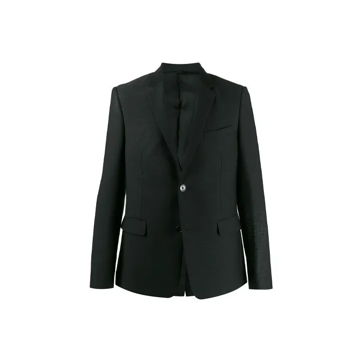 FENDI Business Suits Men Black-0