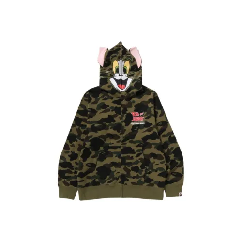 A BATHING APE x TOM AND JERRY SS25 Sweatshirt Men's