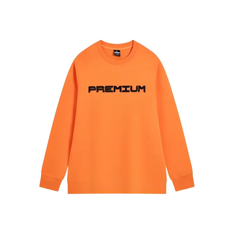 XTEP Sweatshirt Men's Taffeta Orange-0