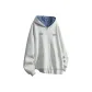 White Heather Gray & Blue Plaid