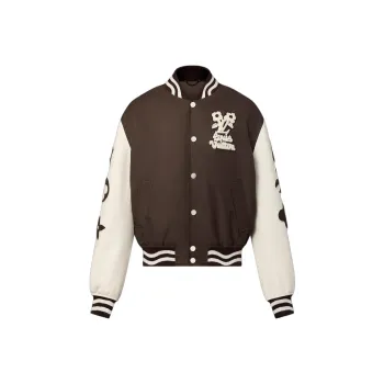 LOUIS VUITTON Embroidered Varsity Jacket