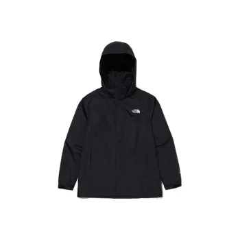 THE NORTH FACE RESOLVE 2 Outdoor Hiking Waterproof, Windproof, And Breathable Windbreaker Jacket Men's Black