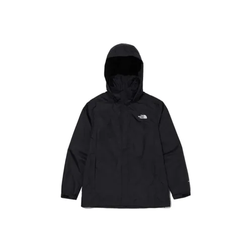 THE NORTH FACE RESOLVE 2 Outdoor Hiking Water Resistant Windproof Breathable Windbreaker Jacket Men's Black