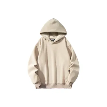 ZMOH Plain Net Series Hoodie Unisex Couple's
