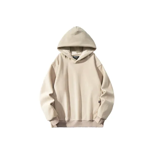 ZMOH Plain Net Series Hoodie Unisex Couple's