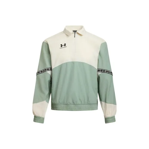 Under Armour UA Challenger Drill Sweatshirt Men's Lime Green