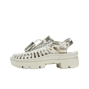 KEEN Anti Slip Wear Resistant River Trekking Shoes Unisex Silver