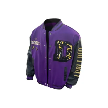 KIRHNE Jackets Coats Unisex Purple