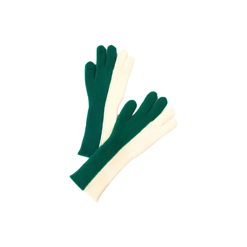 BAIJUAN Acrylic Knit Gloves Unisex-2