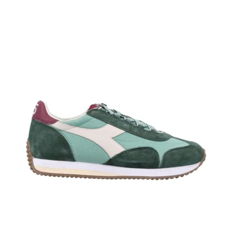 Diadora Heritage Equipe Low Top Casual Shoes Men's Green-1
