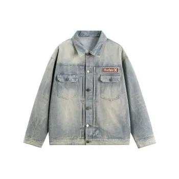 Hurley Denim Jackets Unisex