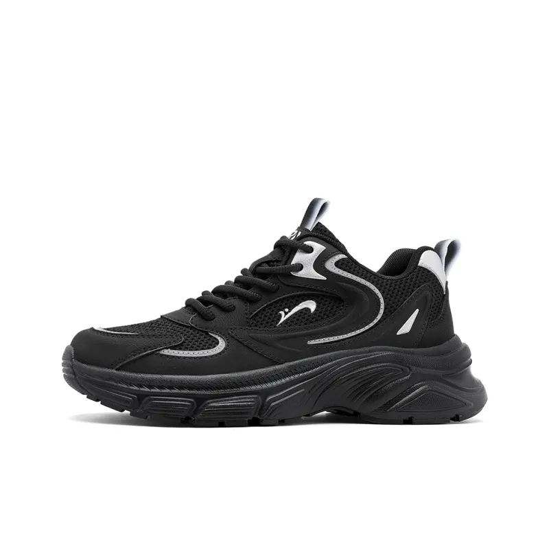 K bird Breathable Height Increase Low Top Chunky Sneakers Men's-0