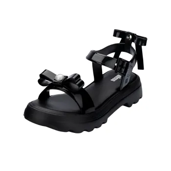 MELISSA GIRLBOW One Strap Sandals Women's Black