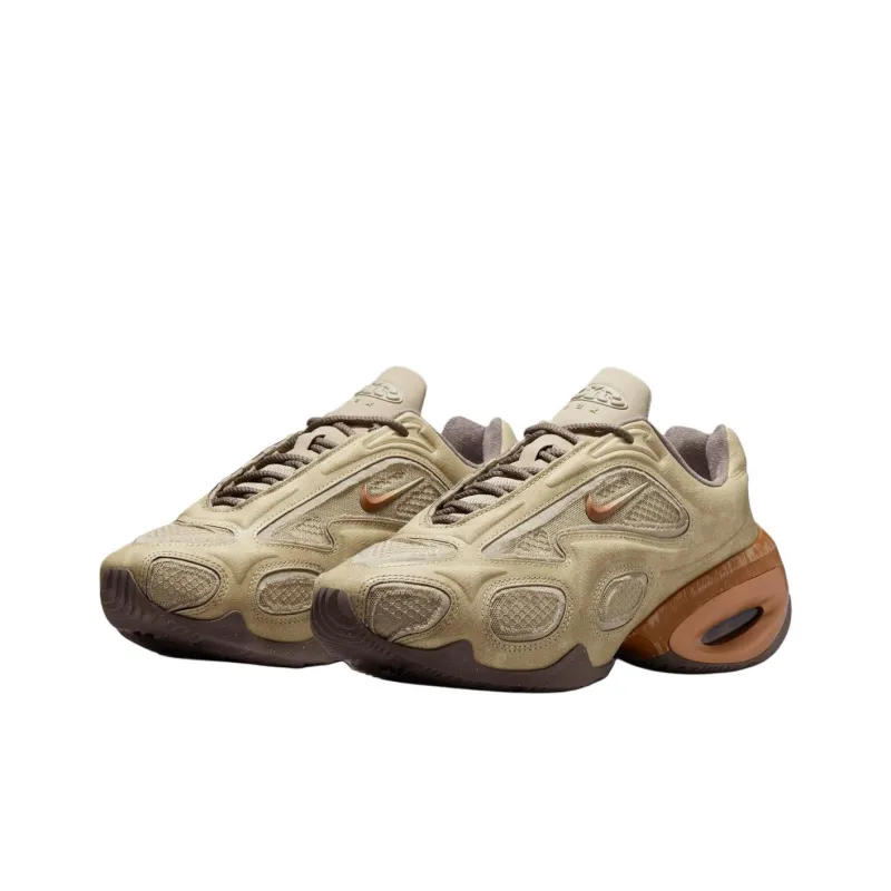 Nike Air Max Muse Anti Slip Wear Resistant Low Top Casual Running Shoes Women's Khaki-2