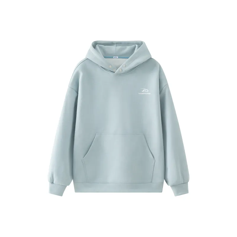 Warrior Huichao Riding The Wind Collection Sweatshirt Unisex Misty Blue-0