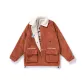 Brick Red/White