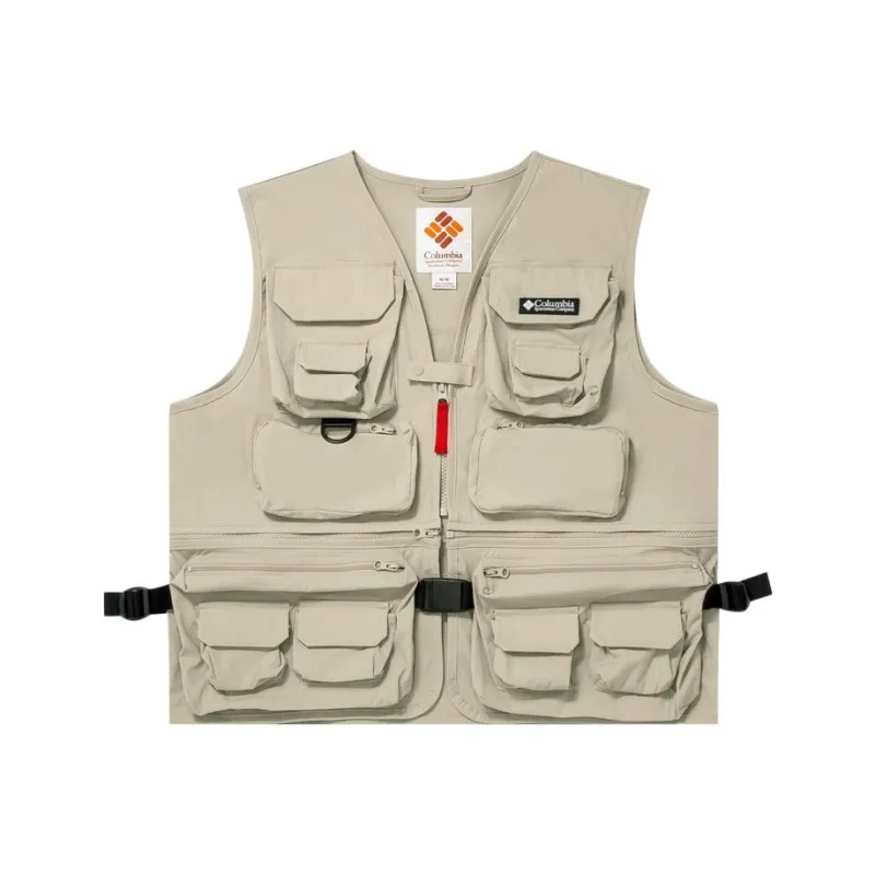 Columbia Leisure Collection Vest Men's Khaki-0