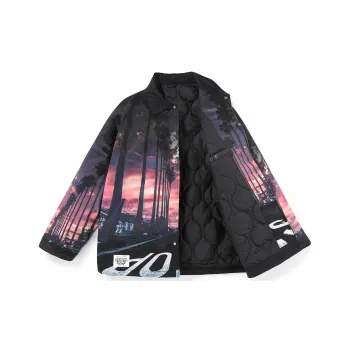 GENANX Puffer Jackets Unisex Black