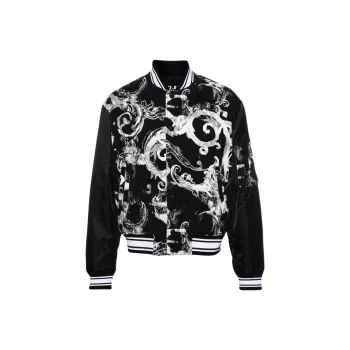 VERSACE JEANS COUTURE SS24 Jackets & Coats Men's Black