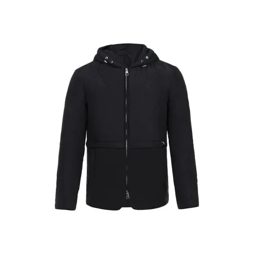 VERSACE Jackets Men Black