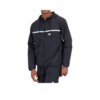 New Balance Jackets Men Black