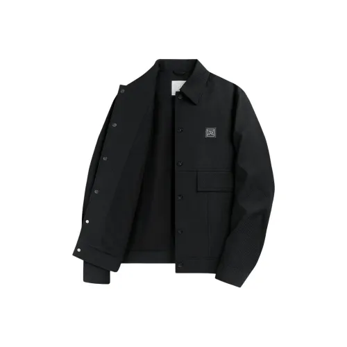 Cabbeen Jackets Coats Men's Coal Black