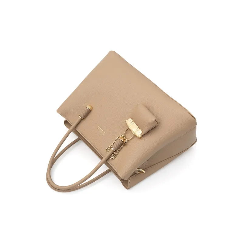 Vigno Synthetic Leather Handbag, One Shoulder, Crossbody Bag Regular Women's Multicolor-5