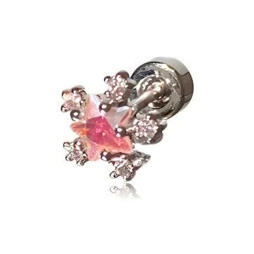 KwOnline Titanium Steel Stud Earrings Women's-2