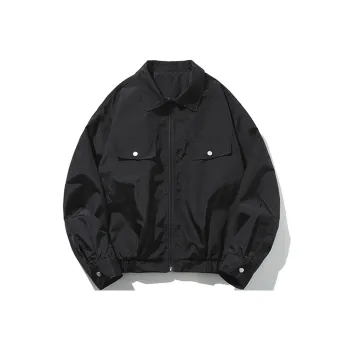 Magmode Jackets Coats Unisex Black Baby's Breath