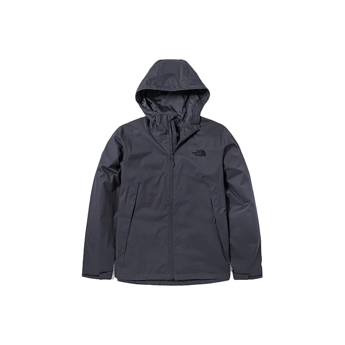 THE NORTH FACE City Outdoor Collection Windbreaker Jacket Men's Gray-0