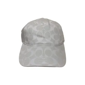 COACH Baseball Caps Unisex White