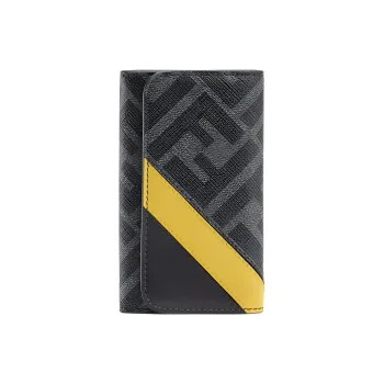 FENDI Keychains Men Gray