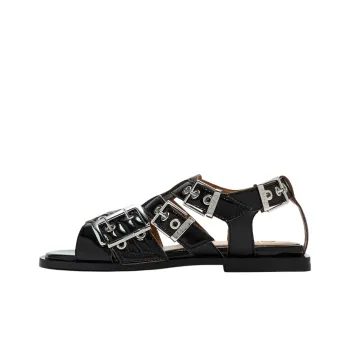 GANNI Roman Sandals Women's Black