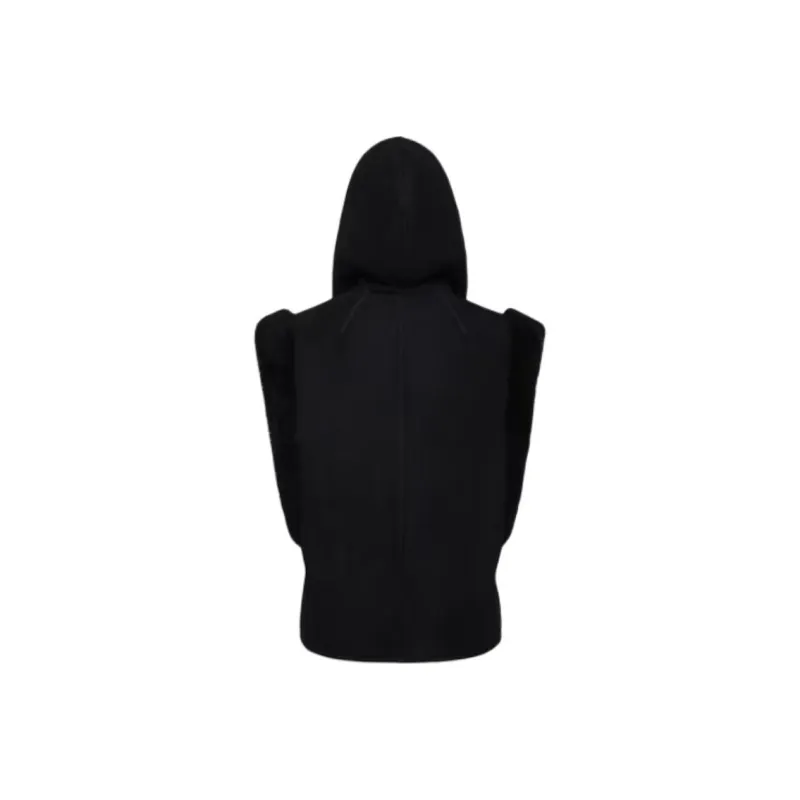 Alaia Leather Jacket Women's Black-1