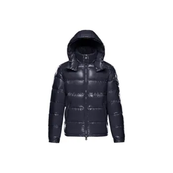 Moncler Maya Series Down Jackets Men Dark Blue