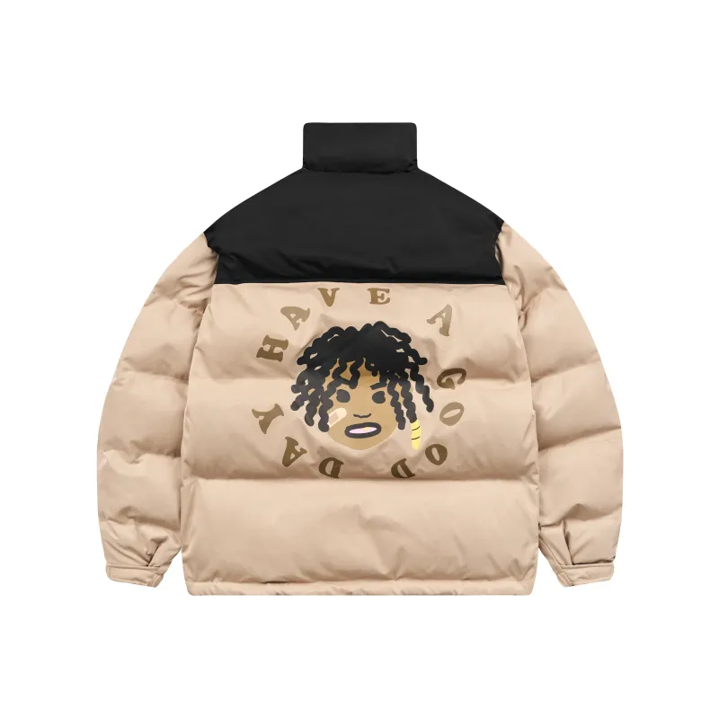 HARSH AND CRUEL Puffer Jacket Winter Unisex-25