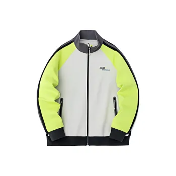 Anta x Robert Geller Jacket Unisex Oatmeal Gray