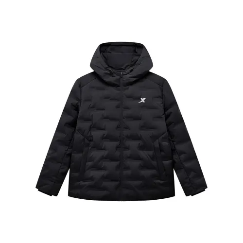 XTEP Down Jacket Men's Jet Black
